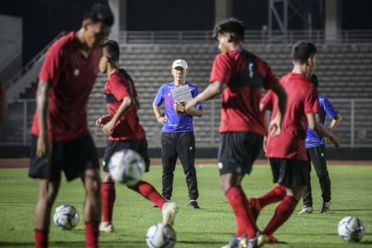 Shin Tae-yong Menbeli Pujian Ke Para Pemain Yang Terus Berjuang